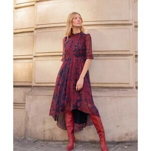 Ba&sh Baleares Midi Dress Size 1